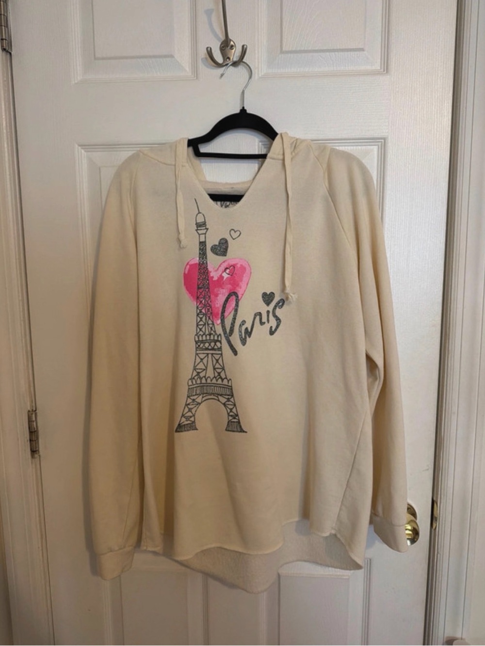 Cream Paris Eiffel Tower Hoodie Sweater